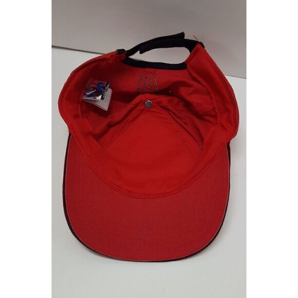 Spider Man Red Hat Cap Strapback Wall Crawler Youth One Size Fits Most - Picture 9 of 11